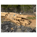 Untreated Wood Posts, Assorted Diameters and Lengths