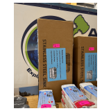 New Stainless Steel Sink, 47.24in Long x 19.68in Wide x 31.49in Tall