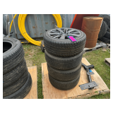 (4) Subaru WRX Wheels and Tires, 215/45/17