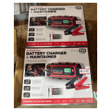 (2) New Ultra Pro Battery Charger and Maintainer