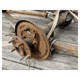 GM 12-Bolt Rear End Assembly with Leaf Spring, Traction Bars and Driveshaft