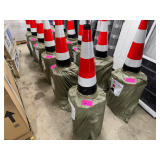 New Safety Traffic Cones, 27in Tall