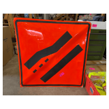 48-in Reflective Right Transition Symbol Sign
