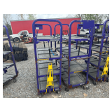 (2) Purple Carts