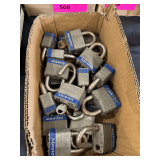(20) Master Padlocks, Keyed Alike