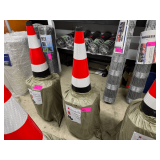 New Safety Traffic Cones, 27in Tall