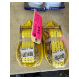 (2) Industrial Ratchet Straps