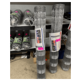 Hot-Dip Galvanized Field Fence, 164ft Long x 4.9ft H