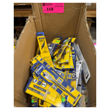 Assorted Irwin Counter Sink Spade Bits and Drill Bits