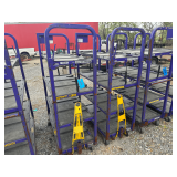 (2) Purple Carts