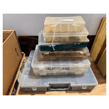(7) Assorted Tackle Boxes with Contents