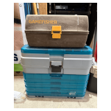 (2) Tackle Boxes, Game Fish and Plano