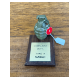 Complaint Department "Take a Number" Grenade