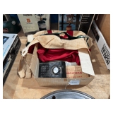 Vintage Lot - Flags, Banners, Radio, Patches, Ticket Stubs, Etc