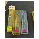 (3) MirrOlure Lures