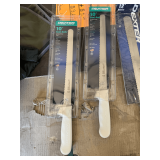 (2) Dexter 10in Sani-Safe Scalloped Roast Slicer