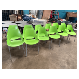 (12) Matching Cafe Chairs