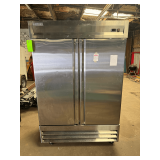 Motak 2dr Rolling MSD-2DR-BAL-X 2-Section Reach-in Commercial Refrigerator