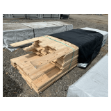 Stack- Western Woods V-Groove Siding 1"x8"x10