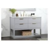 48x18 Lakeshore Sterling Gray Vanity w/Top