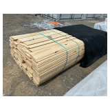 Stack- Ponderosa Pine V-Groove Siding 1"x8"x6