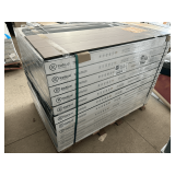 Pallet-Tarkett Hybrid Resilient Flooring with Attached Pad, Color- Habitat Bark,  6.97"x50.79" 30mil Wear Layer, 1216 Total Square Feet