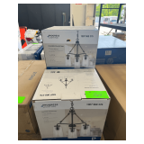 (3) Progress Lighting Cashiers Collection Chandeliers