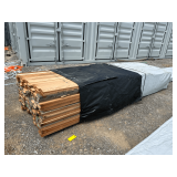 Stack- Douglas Fir Square Edge Boards 1"x4"x6