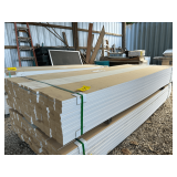 Stack- Primed MDF Trim, 240 Pieces, 1"x3"x7