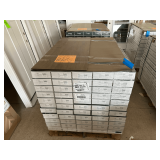 Pallet-Tarkett Hybrid Resilient Flooring with Attached Pad, Color- Habitat Bark,  6.97"x50.79" 30mil Wear Layer, 1216 Total Square Feet