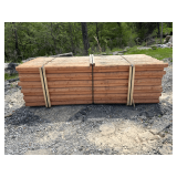 Stack- Douglas Fir Round Posts,  3 1/4"x8