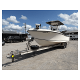 1996 Mako 251 Center Console Bay Boat and Trailer