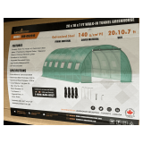 2026 Landhonor Unused LHR-GH2010 20x10x7ft Walk-in Tunnel Greenhouse