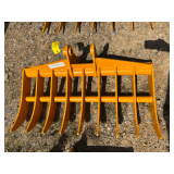 2026 GIYI Unused Mini-Excavator 44in Rake for CAT305