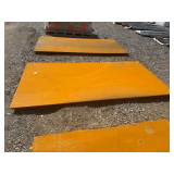 (2) GIYI Unused Large Steel Plates