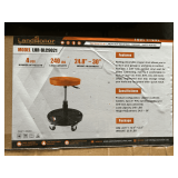 Landhonor Unused LHR-BLC9021 Tool Stool, 240lbs Weight Capacity, 24.8"-30" Height Adjustment