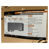 2026 Landhonor Unused LHR-UQA1/2 1/2" Universal Quick Attach Mount Plate-Fits Skid Steer and Tractors w Universal Quick-attach