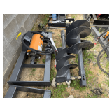 2025 Wolverine Unused ADB-13-1218R Skidsteer Auger Drive and Bit