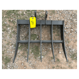 2026 GIYI Unused Mini-Excavator Rake Attachment