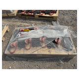 Pallet - 2025 Landhonor Unused LHR-G80 7ft Double Legs Lifting Chain Slings