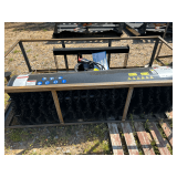 2026 AGT Industrial Mower King Unused SSAB72 Skidsteer Rotary Angle Broom