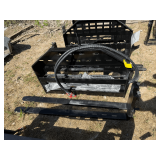 2026 GIYI Unused SF60 Skidsteer Side Shift Forks