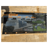 2025 Landhonor Unused LHR-CP2020F 20ft x 20ft All-Steel Carport with 10ft Enclosed Sidewalls