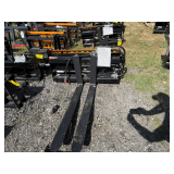 2025 Wolverine Unused PFA-11-3300G Skidsteer Hydraulic Adjustable Pallet Forks