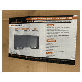 2026 Landhonor Unused LHR-UQA1/2 1/2" Universal Quick Attach Mount Plate-Fits Skid Steer and Tractors w Universal Quick-attach