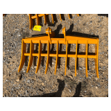 2026 GIYI Unused Mini-Excavator 38in Rake for CAT303