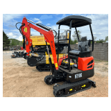 2025 CFG Industrial Unused NT18K Kubota Diesel Mini Excavator, SPINS OVER NO START-MORE INFORMATION TO COME