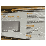 2026 Landhonor Unused LHR-UQA1/4 1/4" Universal Quick Attach Mount Plate-Fits Skid Steer and Tractors w Universal Quick-attach