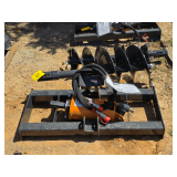 2025 Wolverine Unused ADB-13-1218R Skidsteer Auger Set