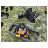 2025 Wolverine Unused ADB-13-1218R Skidsteer Auger Set